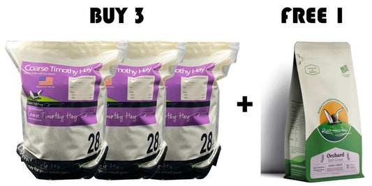 Rabbit Hole Hay - Ultra Premium Coarse/1st Cut 28oz Bundle 3