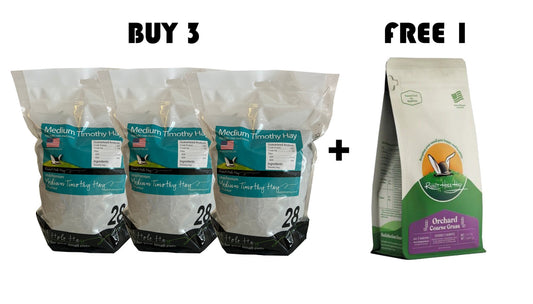 Rabbit Hole Hay - Ultra Premium Medium/2nd Cut 28oz Bundle 4