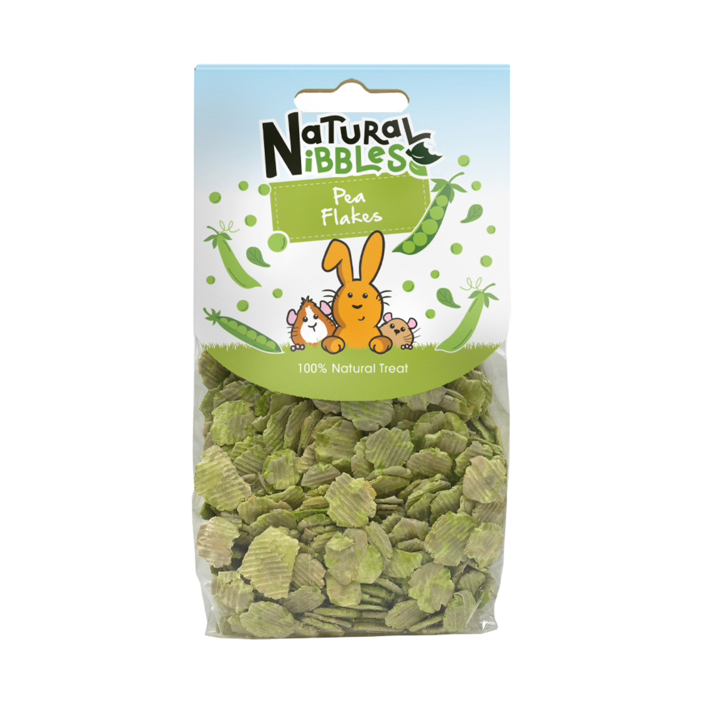 Natural Nibbles Pea Flakes 130g