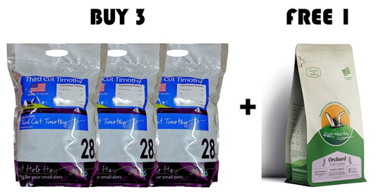 Rabbit Hole Hay - Ultra Premium Soft/3rd Cut 28oz Bundle 3