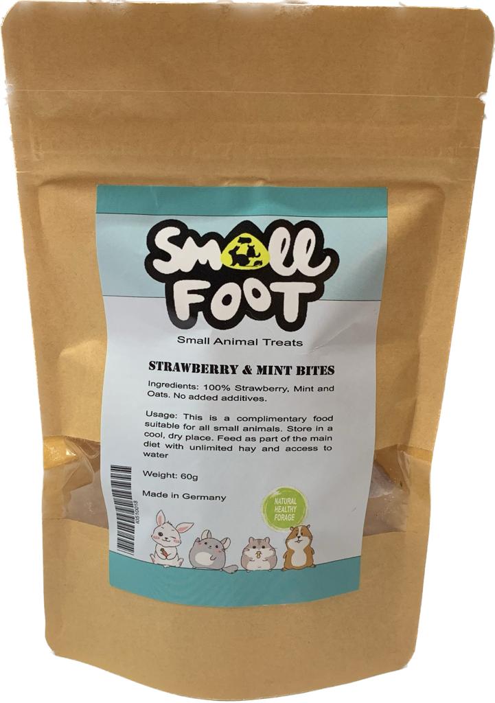 Small Foot Strawberry & Mint Bites 60g