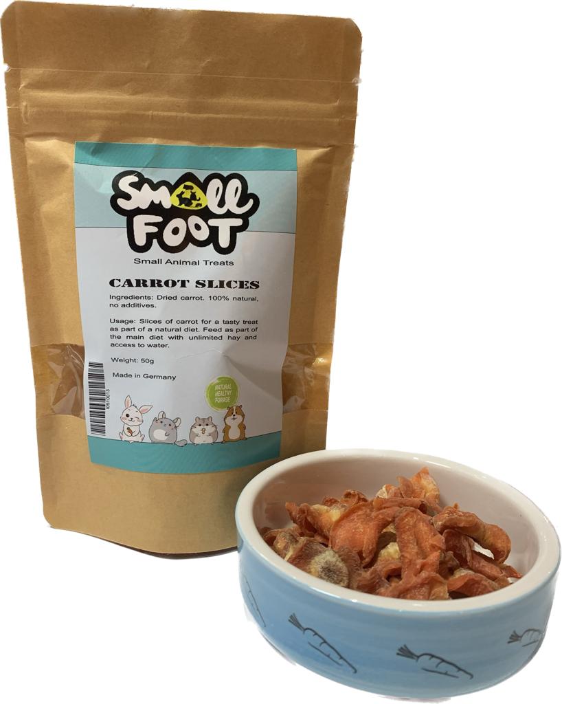 Small Foot Carrot Slices 50g