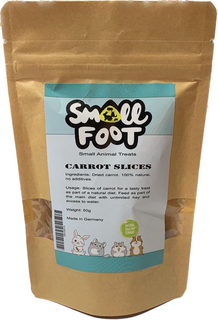 Small Foot Carrot Slices 50g