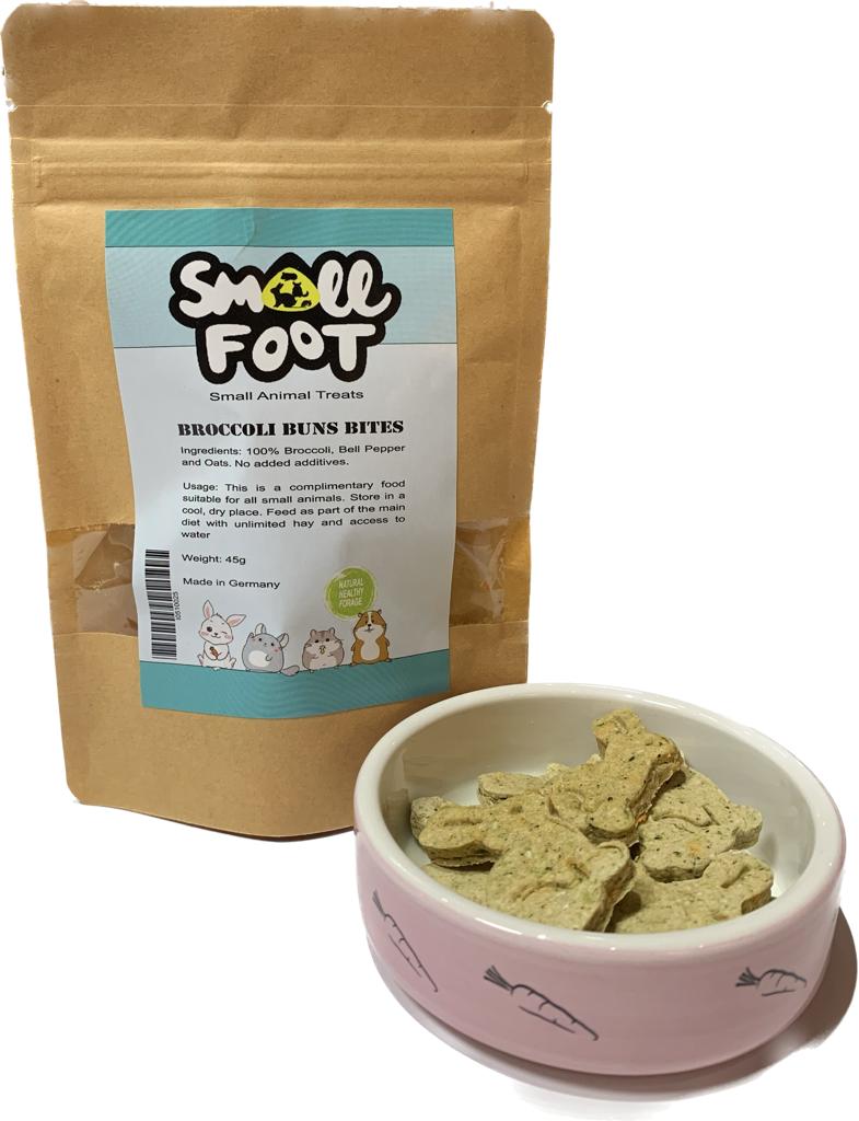 Small Foot Broccoli Buns Bites 45g