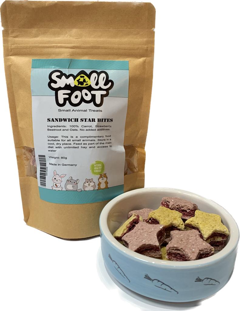 Small Foot Sandwich Star Bites 80g