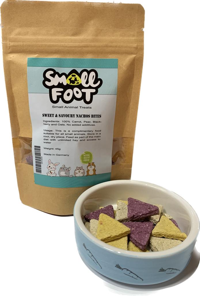Small Foot Sweet & Savoury Nachos Bites 45g