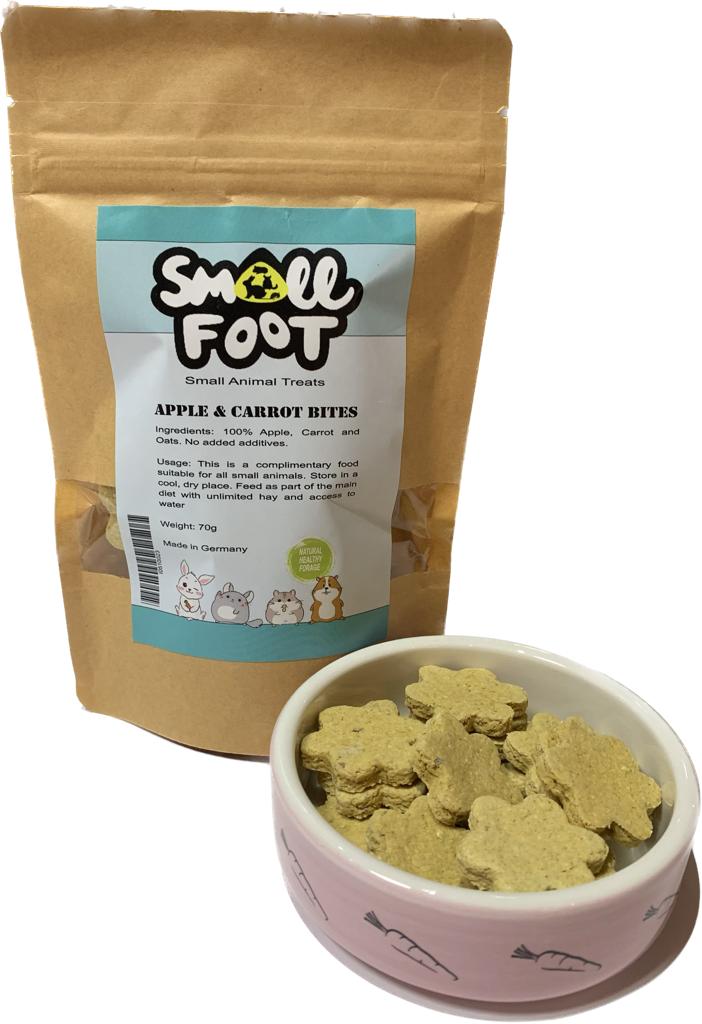 Small Foot Apple & Carrot Bites 70g
