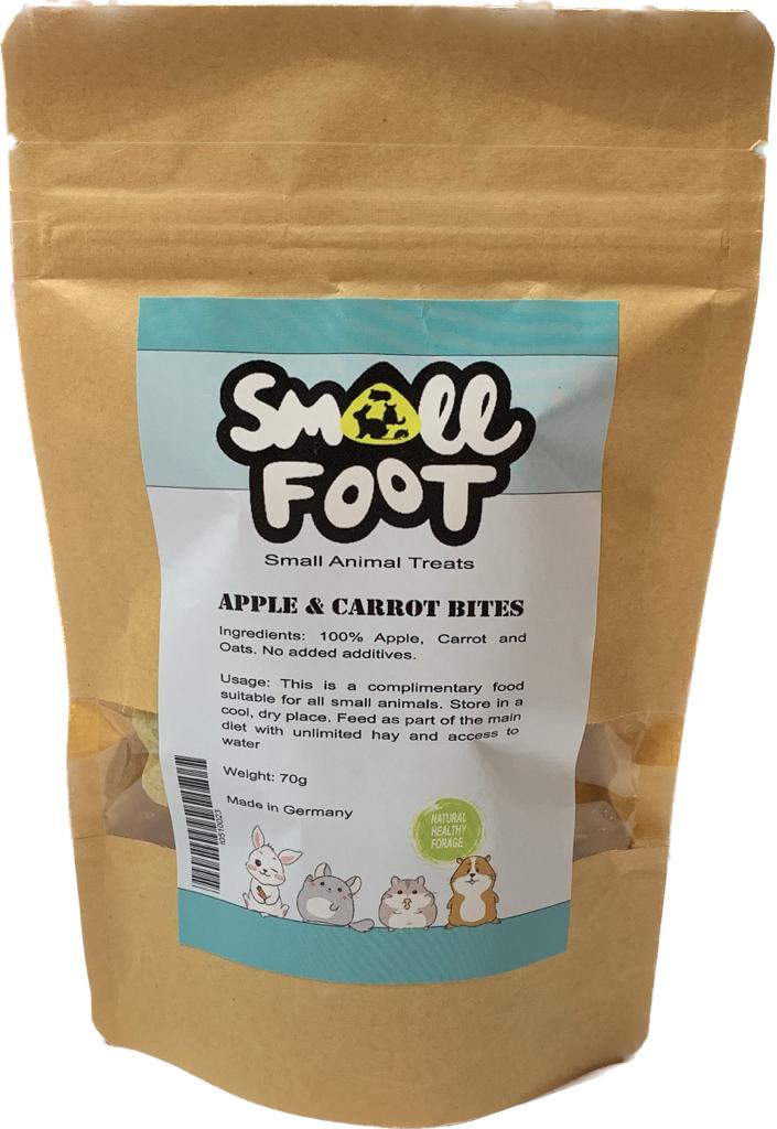 Small Foot Apple & Carrot Bites 70g
