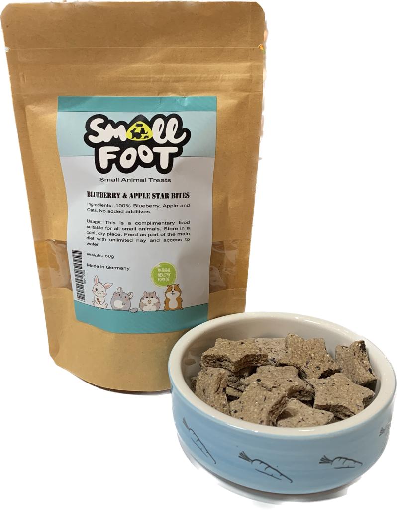 Small Foot Blueberry & Apple Star Bites 60g