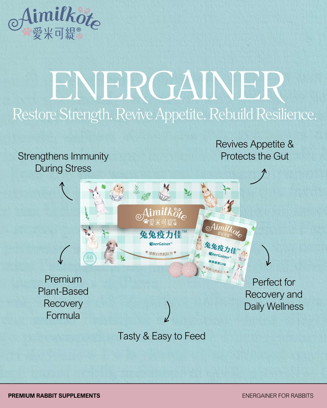 Aimilkote EnerGainer - 60 Counts