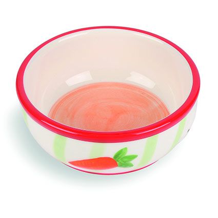 Happypet Carrot Stripe Pet Bowl