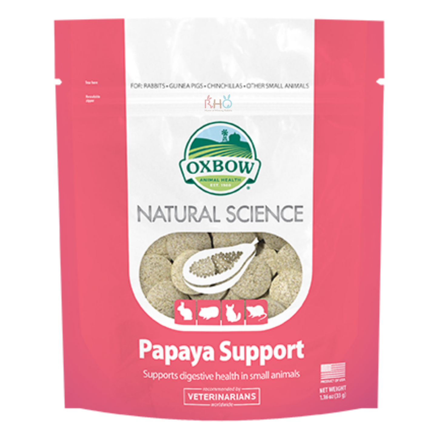 Oxbow Natural Science Papaya Support 33g