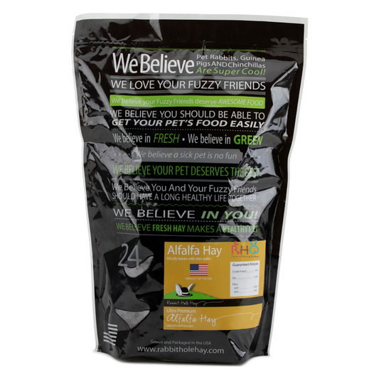 Rabbit Hole Hay - Ultra Premium Alfafa Hay 24oz