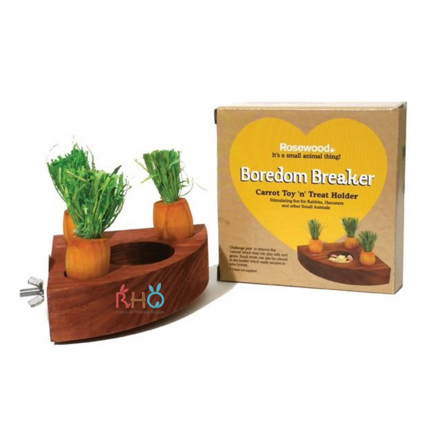 Rosewood - Carrot Toy & Treat Holder