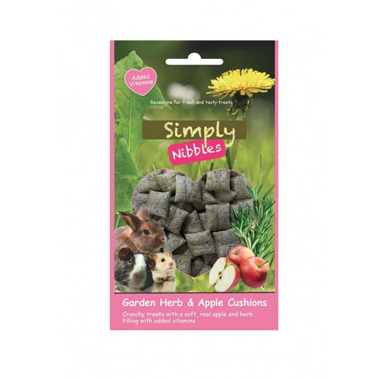 Rosewood - Simply Nibbles Garden Herb & Apple Cushions 50g