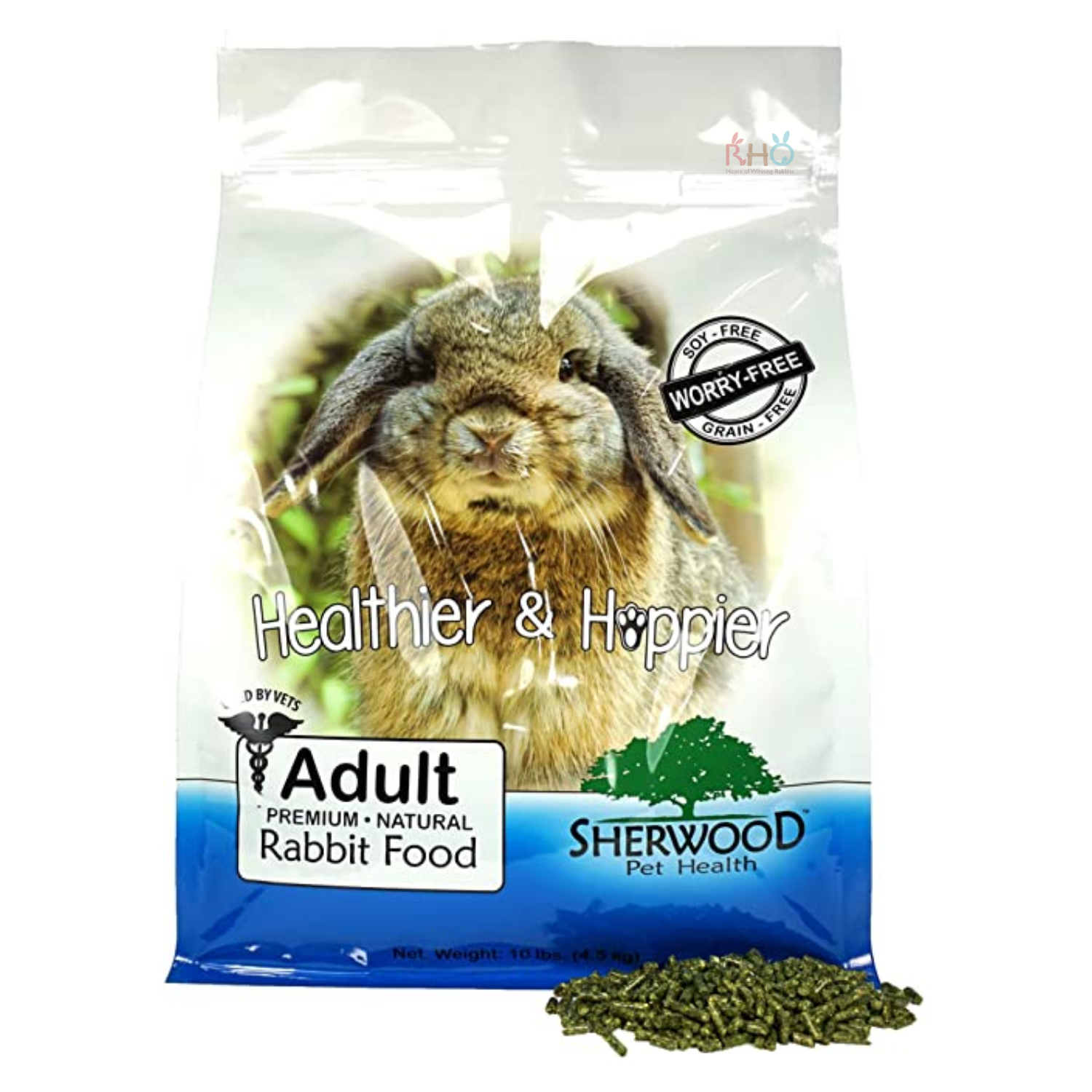 Sherwood Pet Health Adult Rabbit Food 10 lbs Rabbit Headquarters