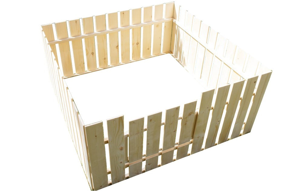 Bois Playhouse Tall Playpen (Detachable - 2m x 1m x 90cm)