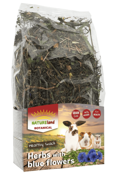 Clearance : Natureland Botanical Herbs with Blue Flowers 100g