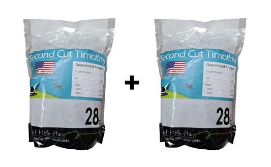Rabbit Hole Hay - Ultra Premium Medium/2nd Cut 28oz x 2 Bundle