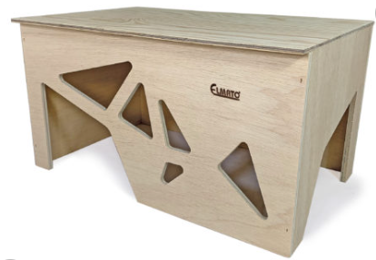 Elmato Alpha Rabbit House - 43x28x25cm – Rabbit Headquarters