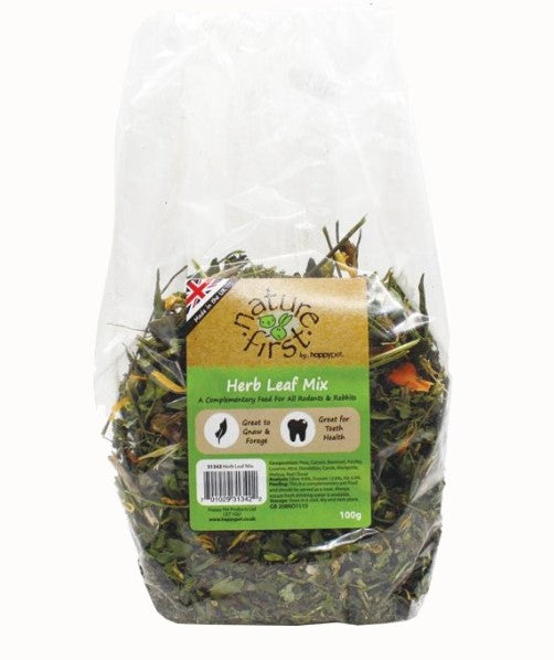 Happypet Nature First Herb Leaf Mix-100g
