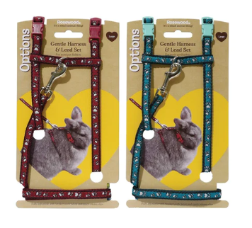 Rosewood - Rosewood Harness and Lead Pawprint (Large)