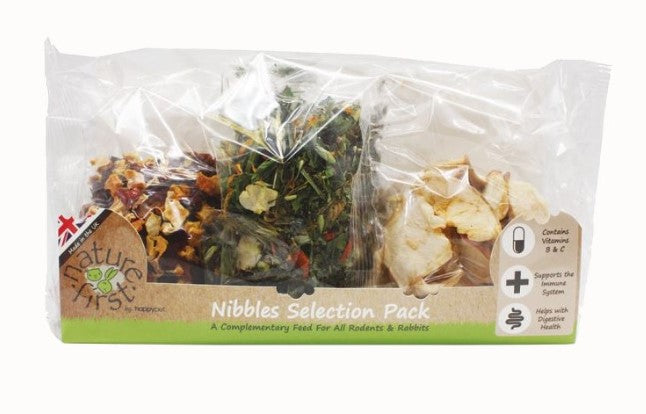 Happypet Nature First Nibbles Selection Pack- 100g