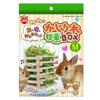 Marukan Wooden Grass Feeder For Rabbits (Medium)