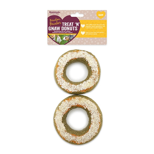 Clearance : Rosewood - Treat 'n' Gnaw Donuts (2pc) (Exp : 1 Mar 2024)
