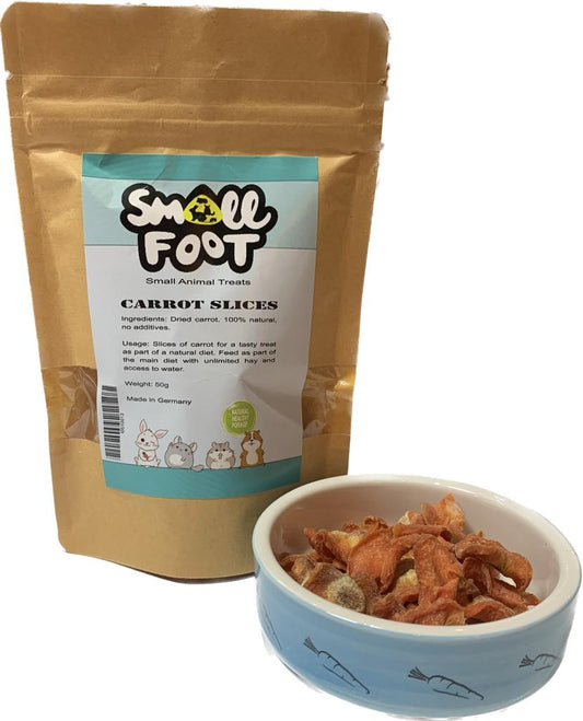 Small Foot Carrot Slices 50g