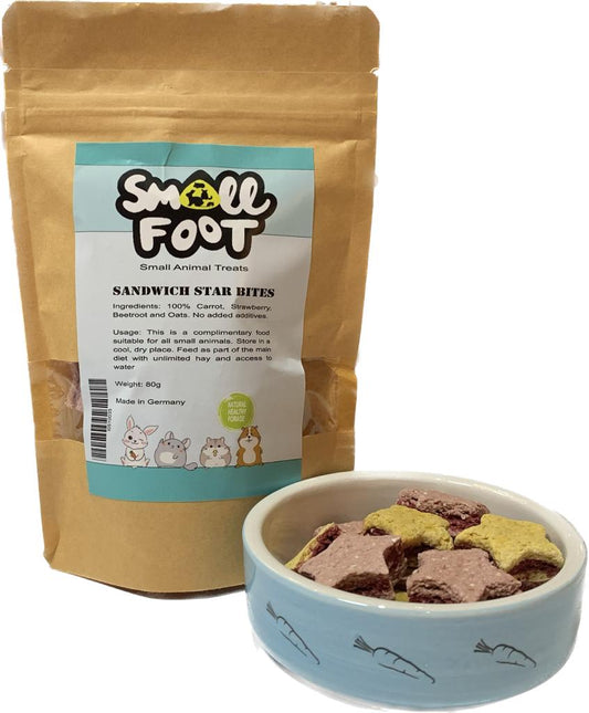 Small Foot Sandwich Star Bites 80g