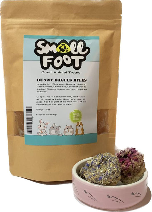 Small Foot Bunny Bagels Bites 70g
