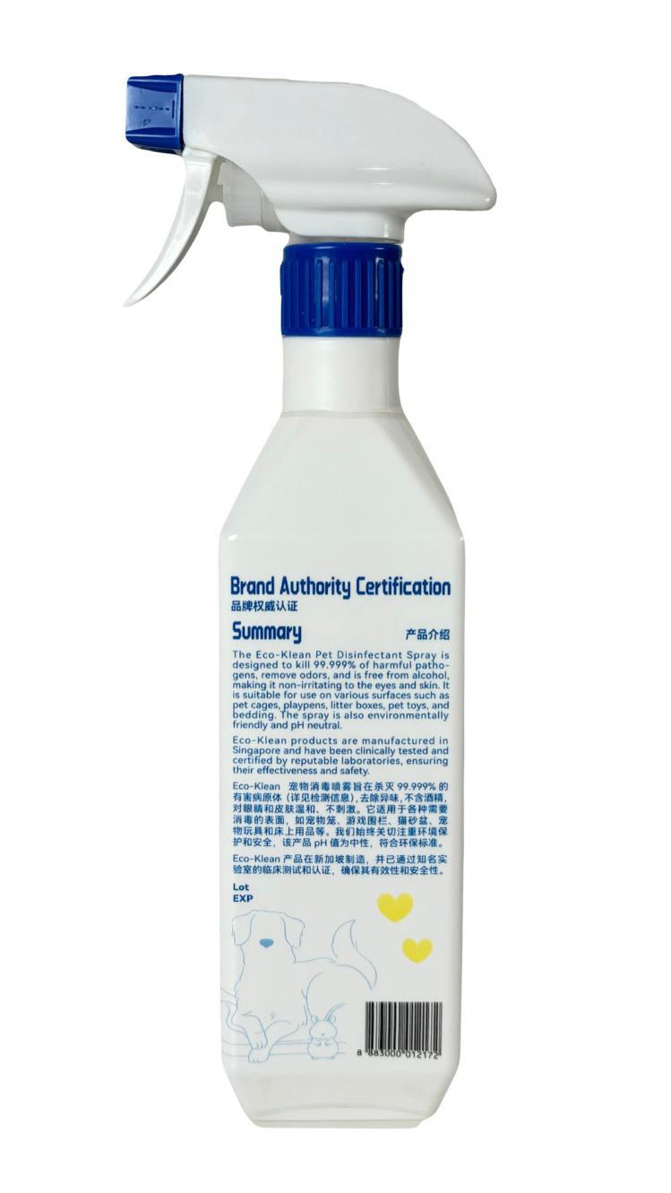 Eco Klean Disinfectant Spray 500ml