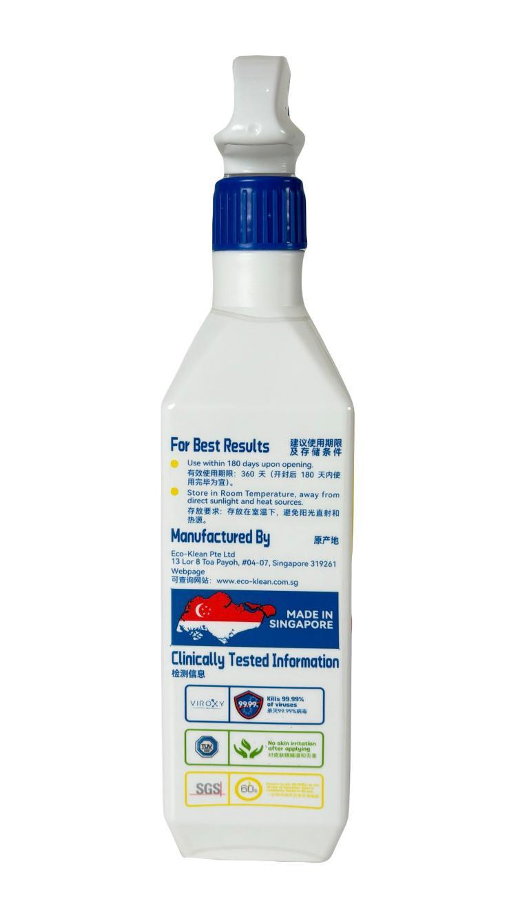 Eco Klean Disinfectant Spray 500ml