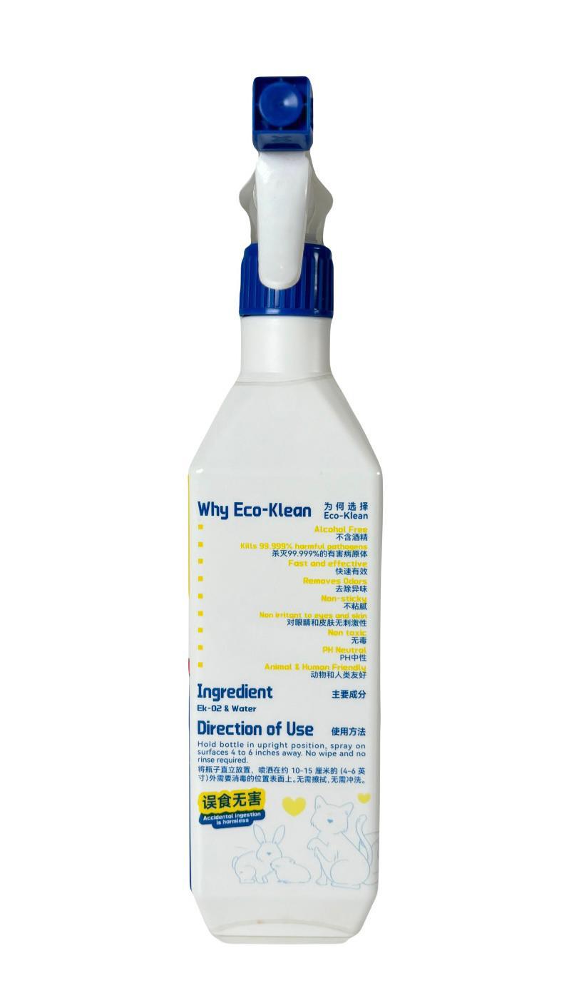 Eco Klean Disinfectant Spray 500ml