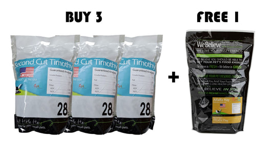 Rabbit Hole Hay - Ultra Premium Medium/2nd Cut 28oz Bundle 1