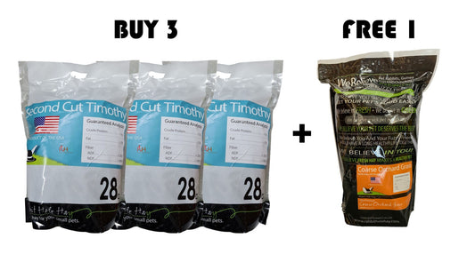Rabbit Hole Hay - Ultra Premium Medium/2nd Cut 28oz Bundle 4