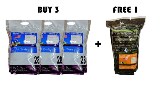 Rabbit Hole Hay - Ultra Premium Soft/3rd Cut 28oz Bundle 4