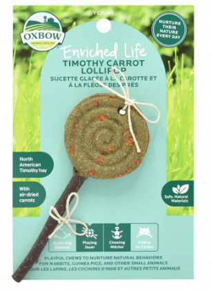 Oxbow Enriched Life - Timothy Carrot Lollipop
