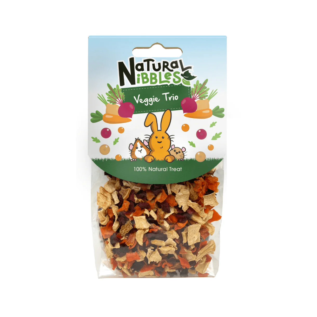 Natural Nibbles Veggie Trio 70g