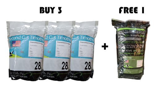 Rabbit Hole Hay - Ultra Premium Medium/2nd Cut 28oz Bundle 2
