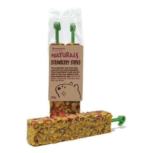 Rosewood - Strawberry Sticks 120g