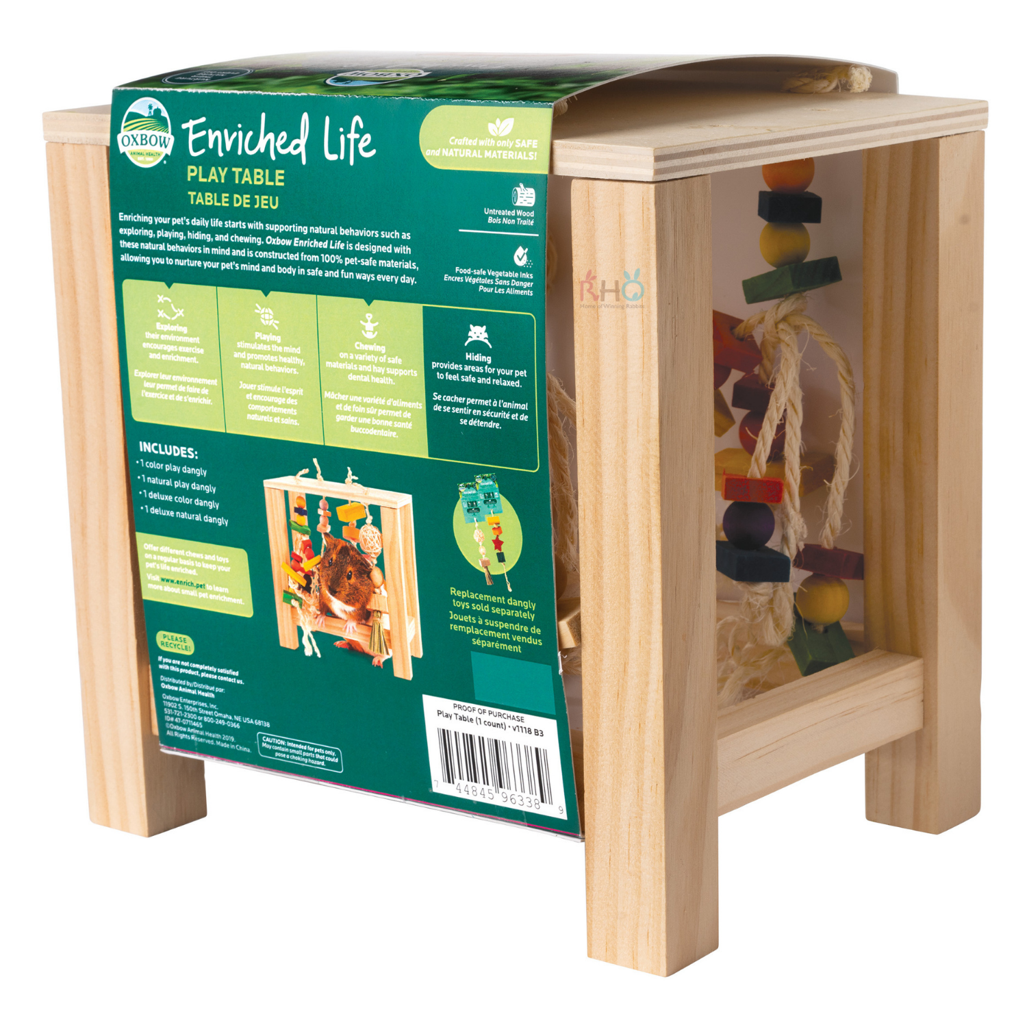 Collapsible Rabbit Judging Table Oxbow Enriched Life - Play Table – Rabbit Headquarters