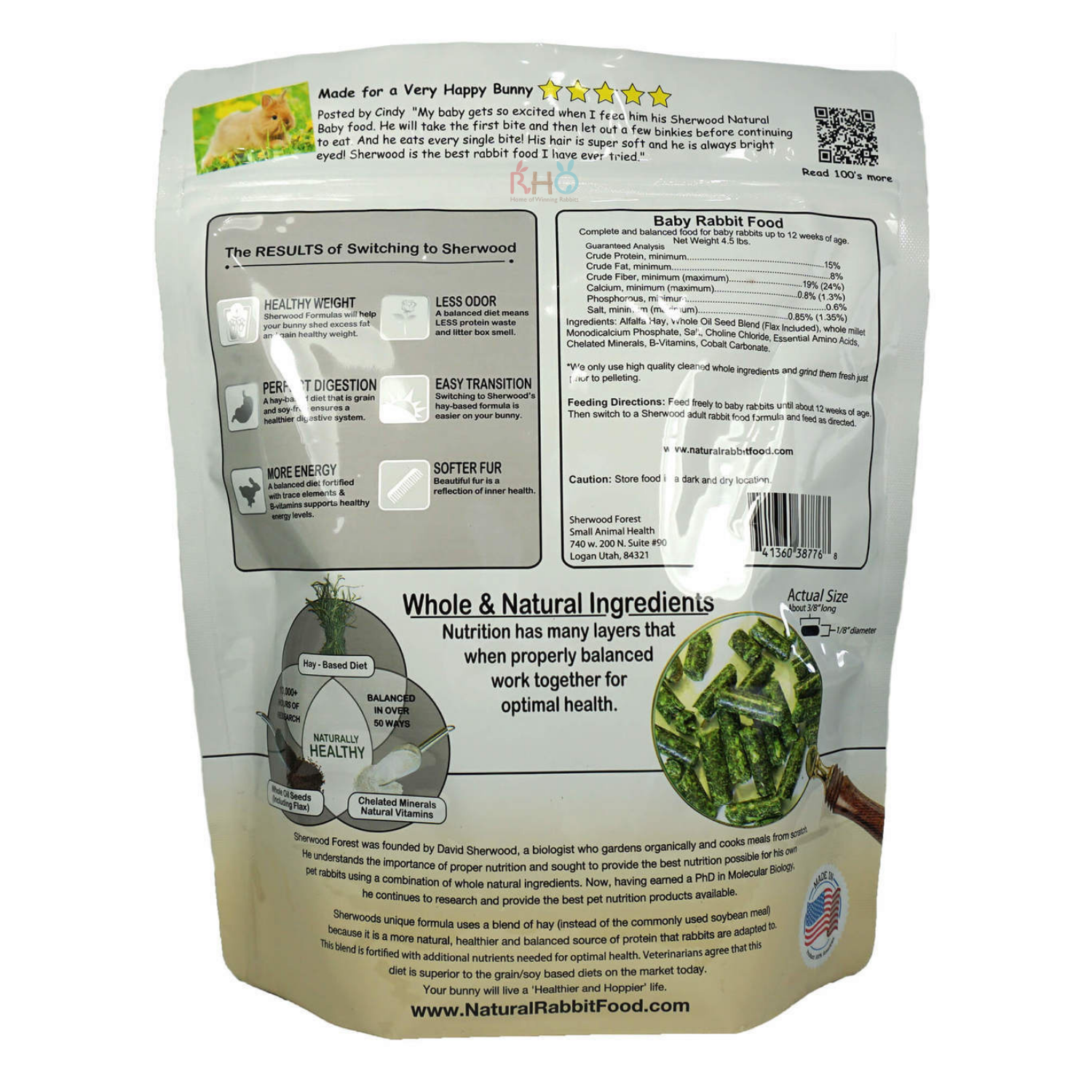 Sherwood bunny food deals