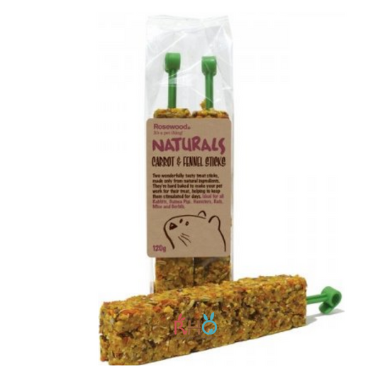 Rosewood - Carrot & Fennel sticks 120g