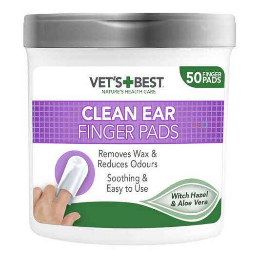 Vet's Best - Ear Relief Finger Wipes 50 Wipes