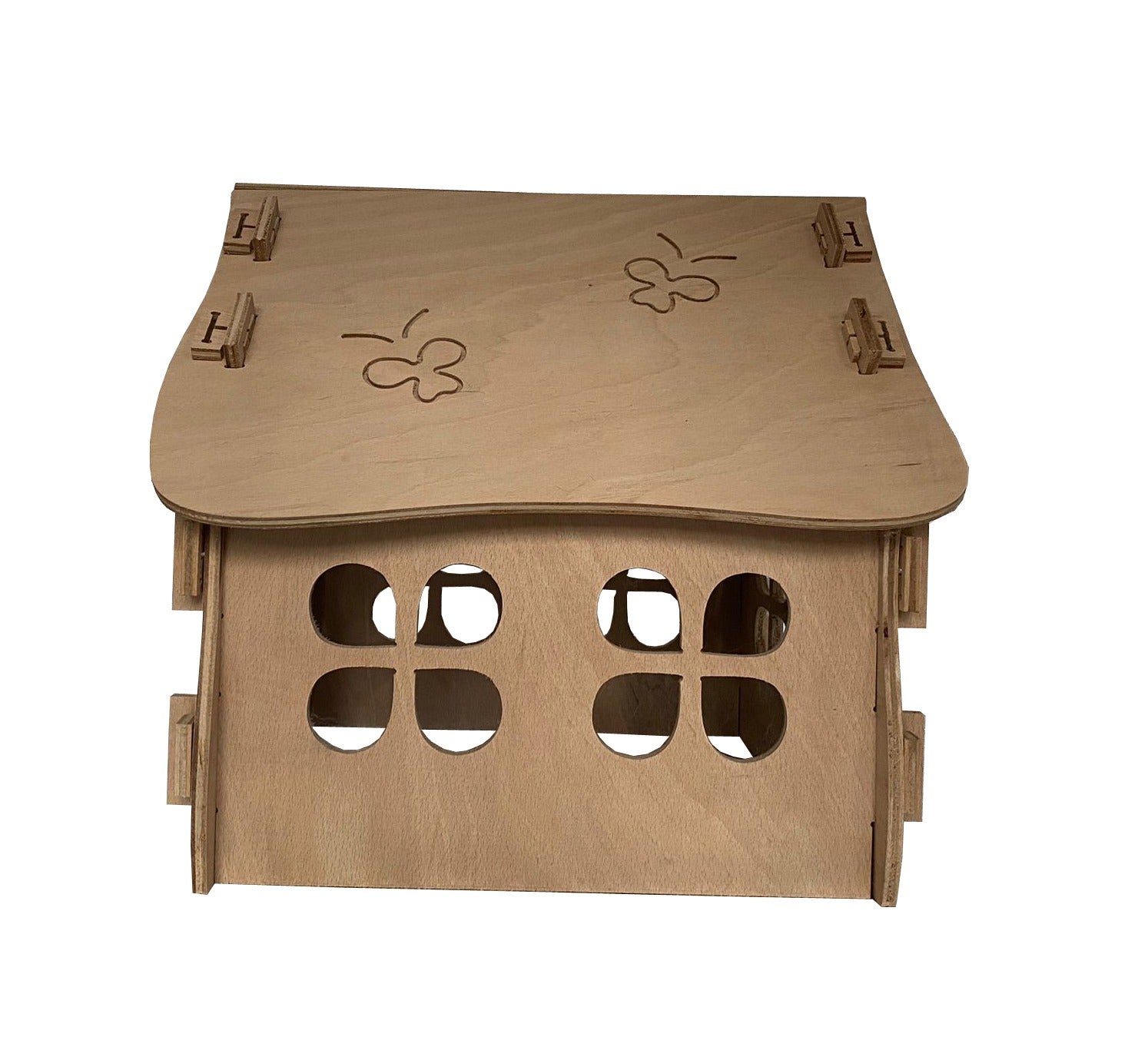 Bois Playhouse Hideaway House – Rabbit Headquarters