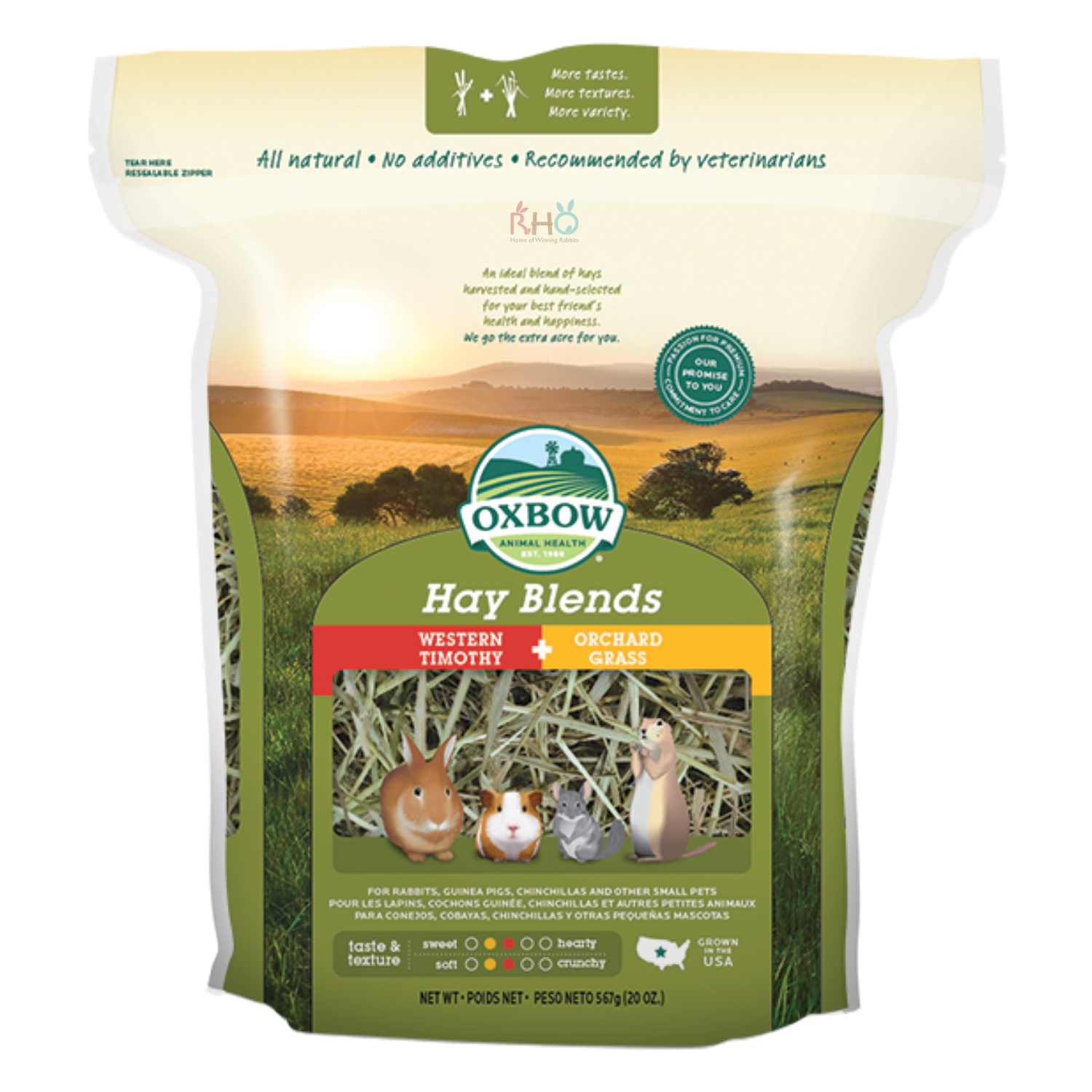 Oxbow Hay Blend 15oz/40oz/90oz – Rabbit Headquarters