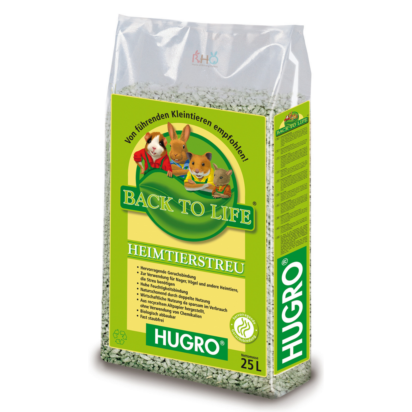 Hugro Back to Life Cellulose Litter 25L