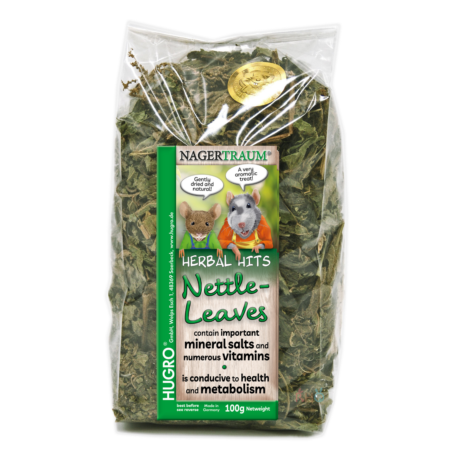 Hugro Nettle Leaves 100g – Rabbit Headquarters